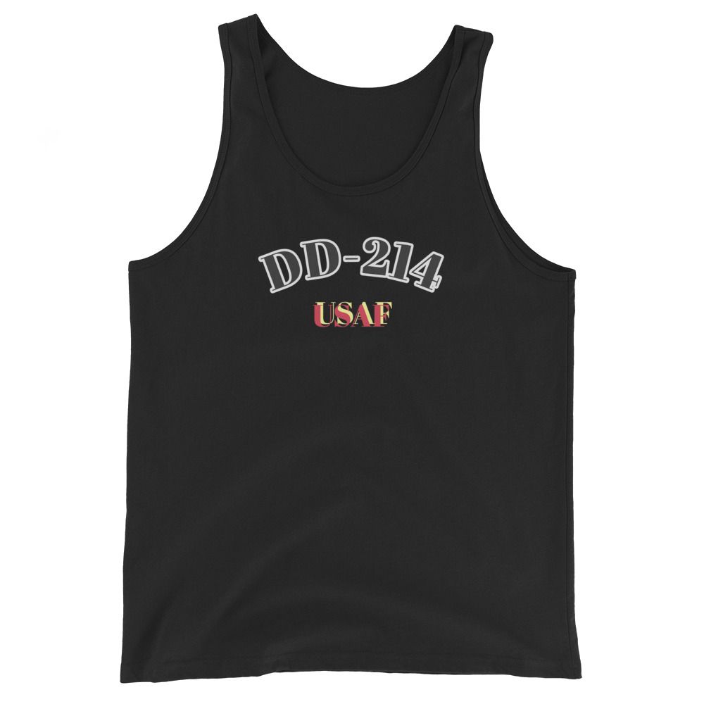 DD214 USAF Men's Tank Top