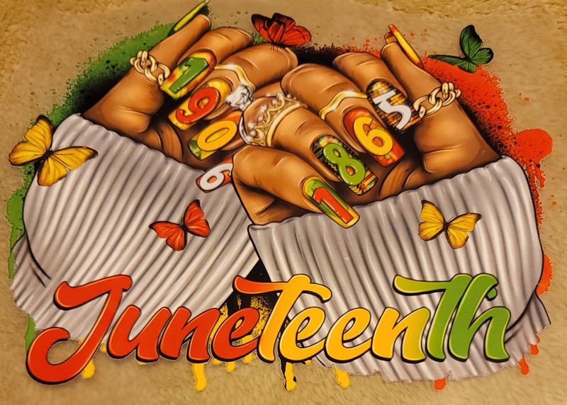 Juneteenth 1865 Nail Swag T-shirt Pre-order