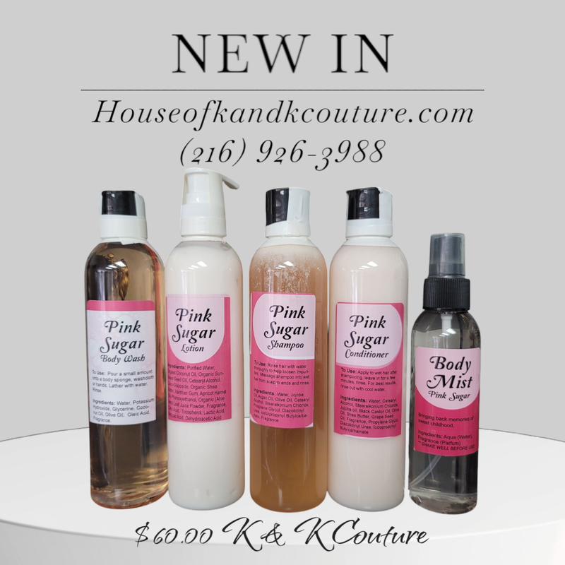Pink Sugar Type Bath & Body Beauty Set