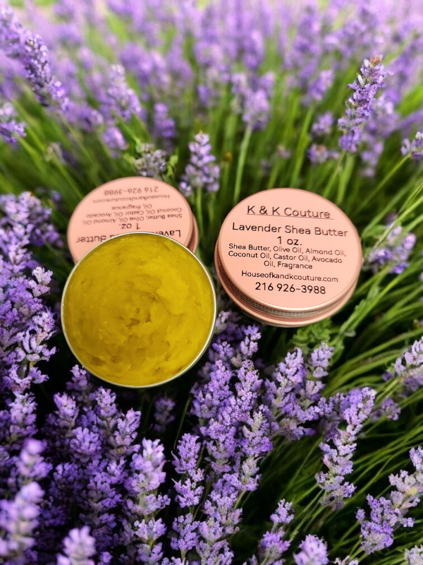 K & K Couture Lavender Shea Butter 1 oz.
