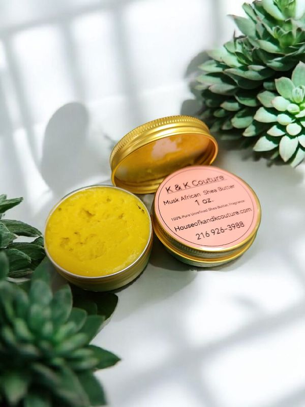 K & K Couture Fresh Musk Shea Butter 1 oz.
