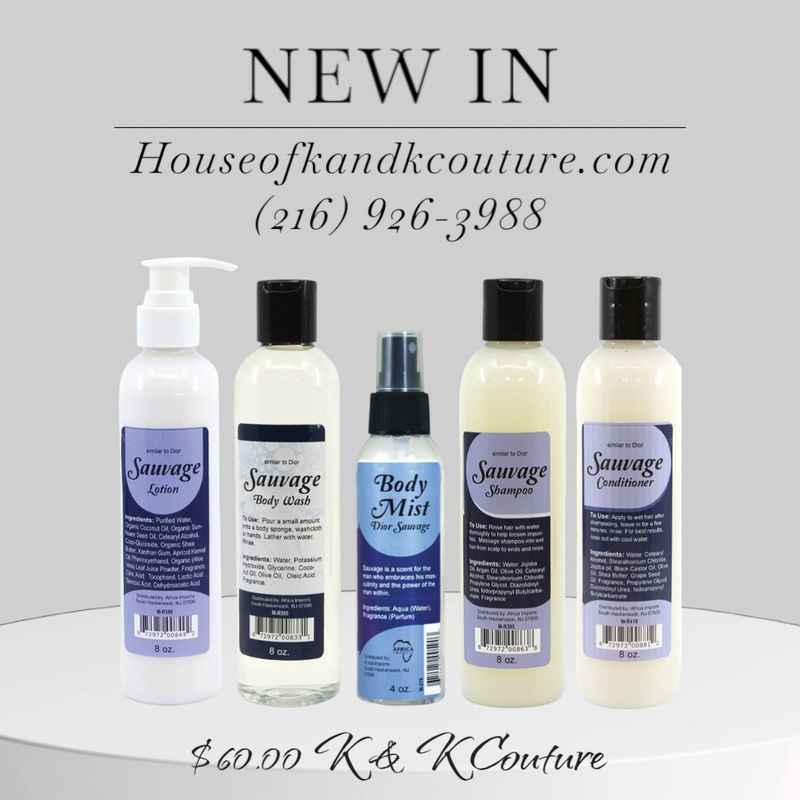 Dior Sauvage Type Bath & Body Beauty Set