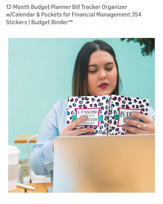 12-Month Budget Planner Binder
