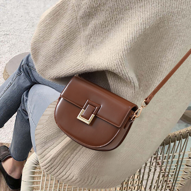 Ailyn Leather Shoulder and Crossbody Bag