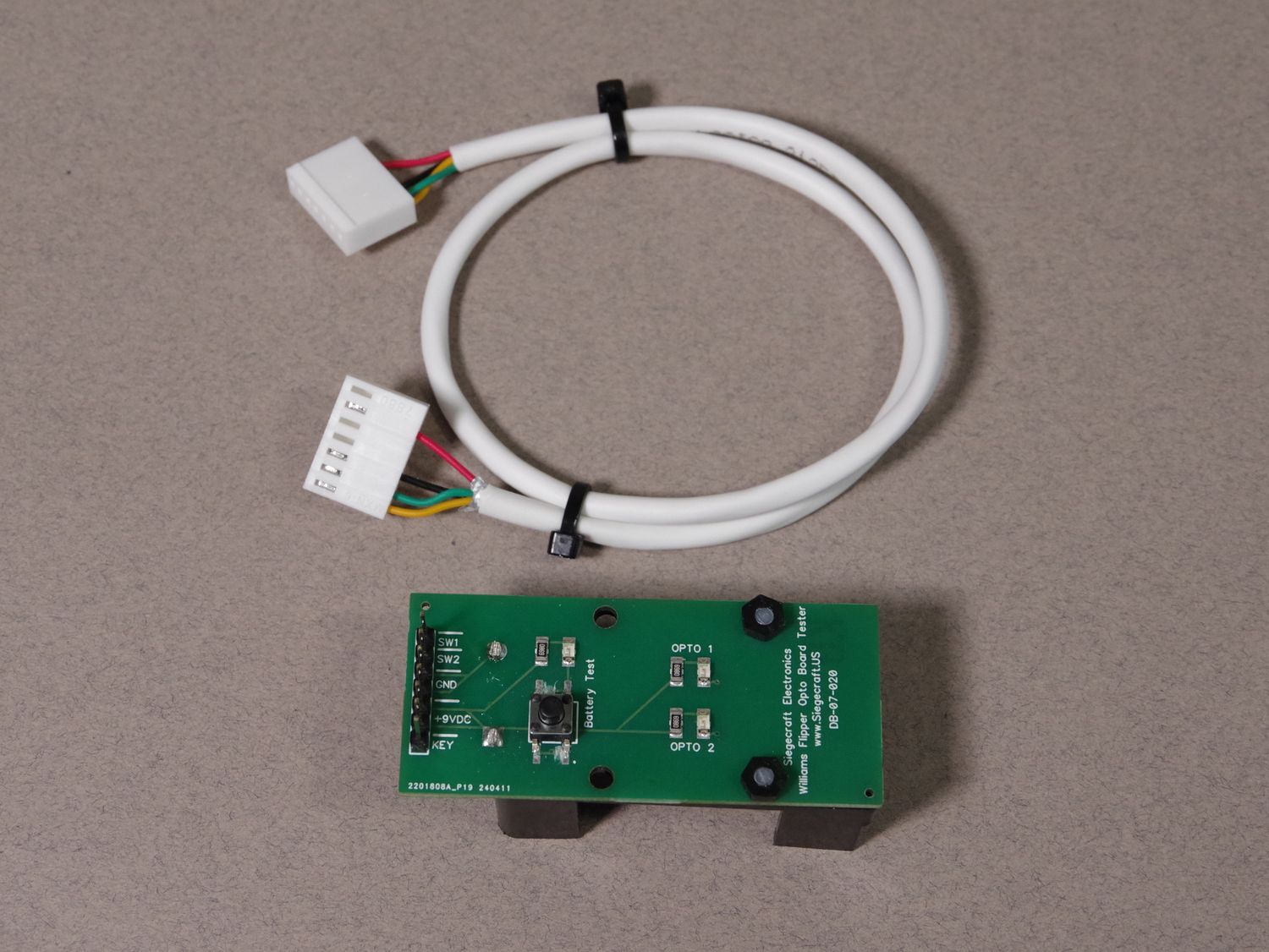 Williams WPC Flipper Opto Board Tester