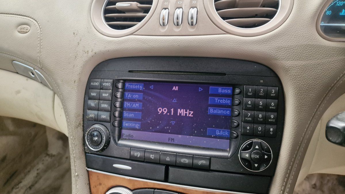 A2308208789 Radio MERCEDES-BENZ SL-CLASS (R230) (2001-2012)