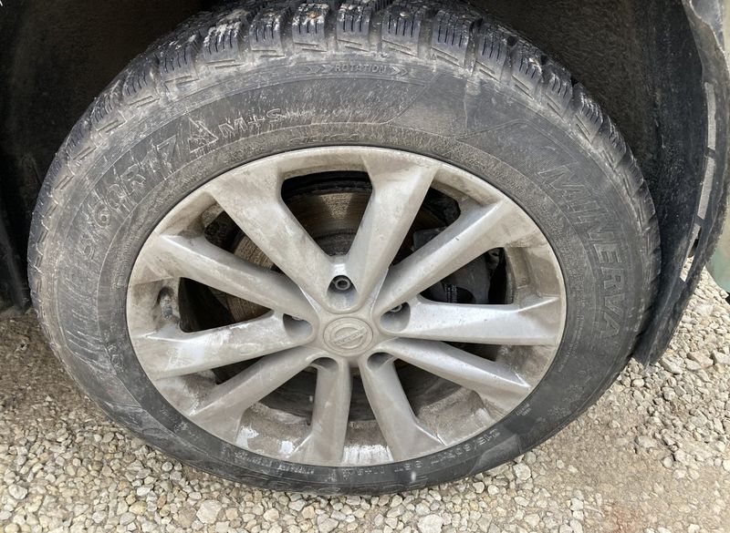 03004EA1B Rim set With Tyres 4 pcs NISSAN QASHQAI II (J11) (2013-2021)