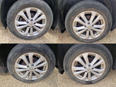 D0C004CE1A Fälgset med däck 4 st NISSAN X-TRAIL III (T32) (2013-2022)
