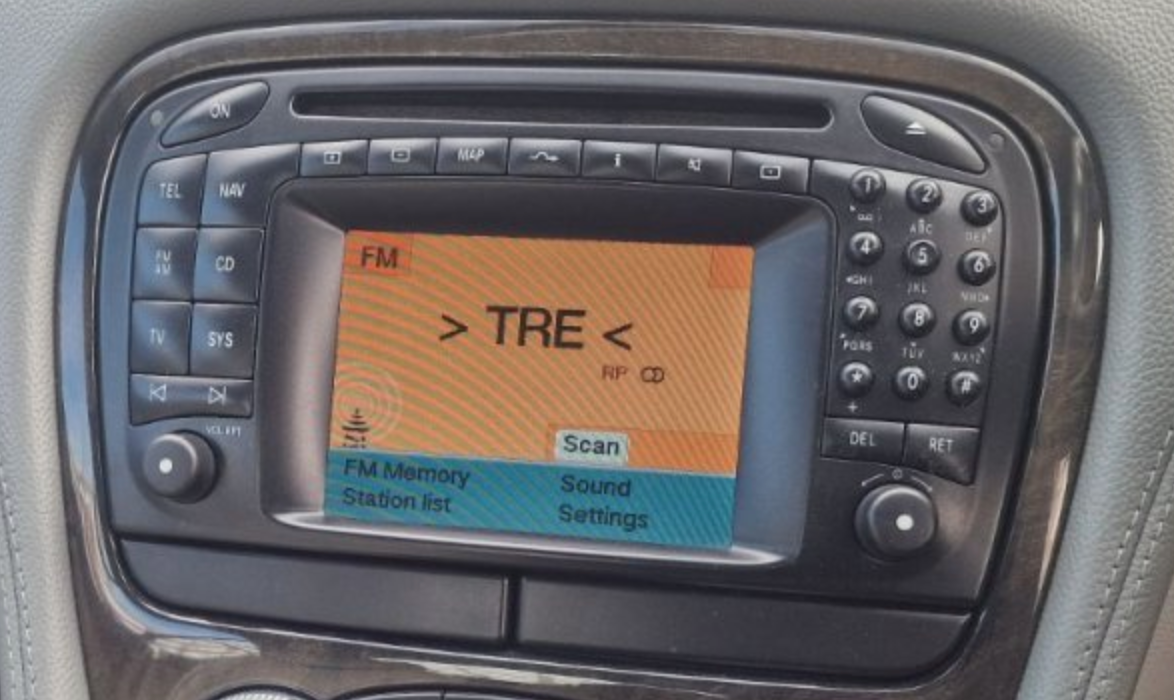 Mercedes-Benz A (W168) Радио 7612001523 8618001514 Radio MERCEDES-BENZ SL-CL...