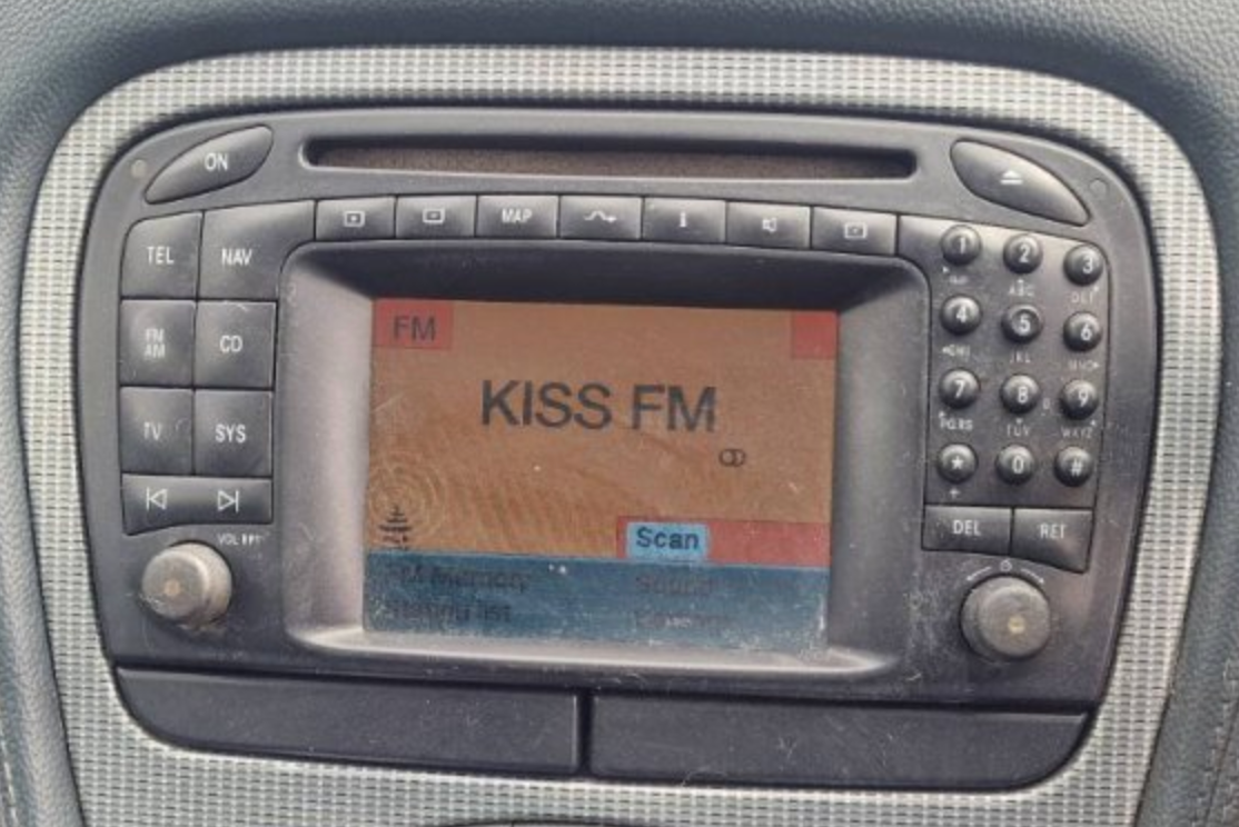 Mercedes-Benz A (W168) Radio 7612001523 8618001514 Radio MERCEDES-BENZ SL-CL...