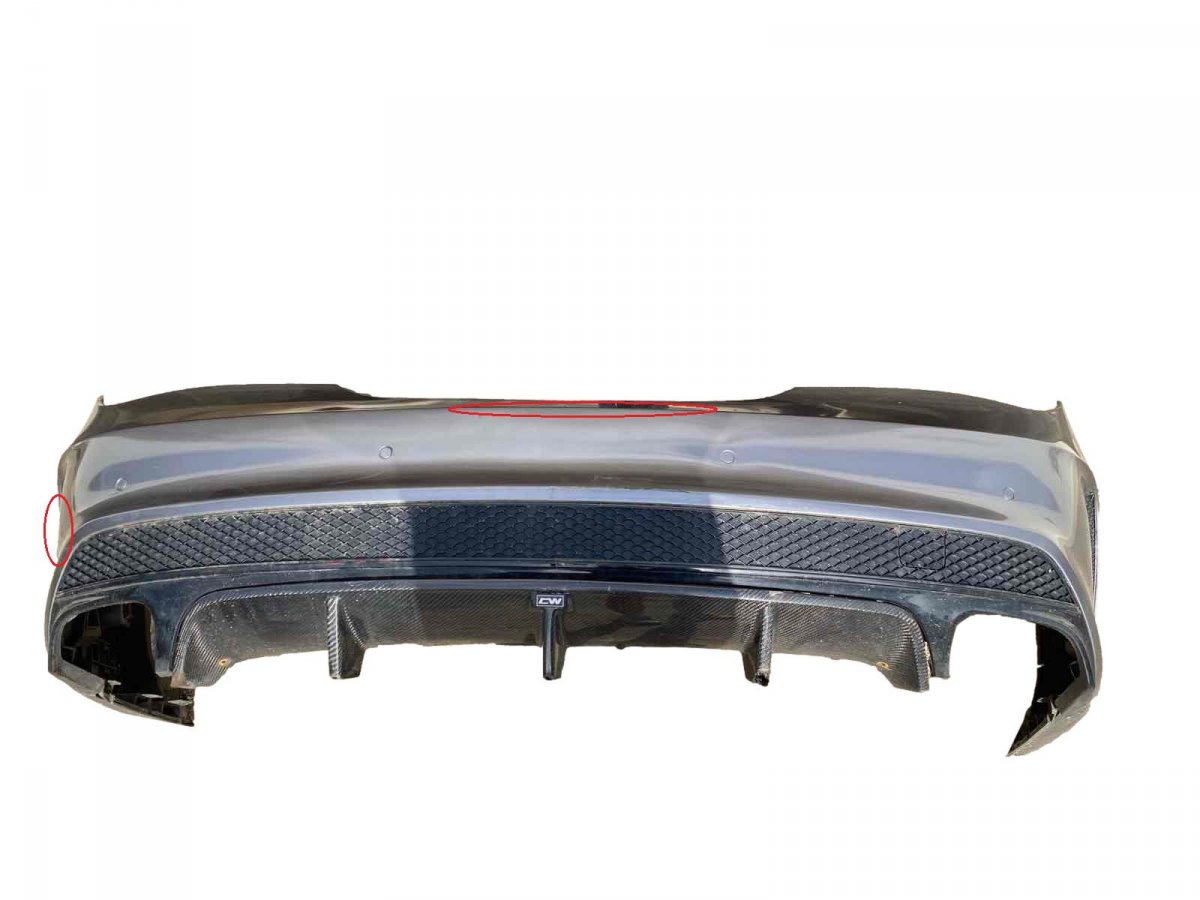 Mercedes-Benz CLA (C117) rear bumper A1178805040 Rear bumper MERCEDES-BENZ CLA (C117...