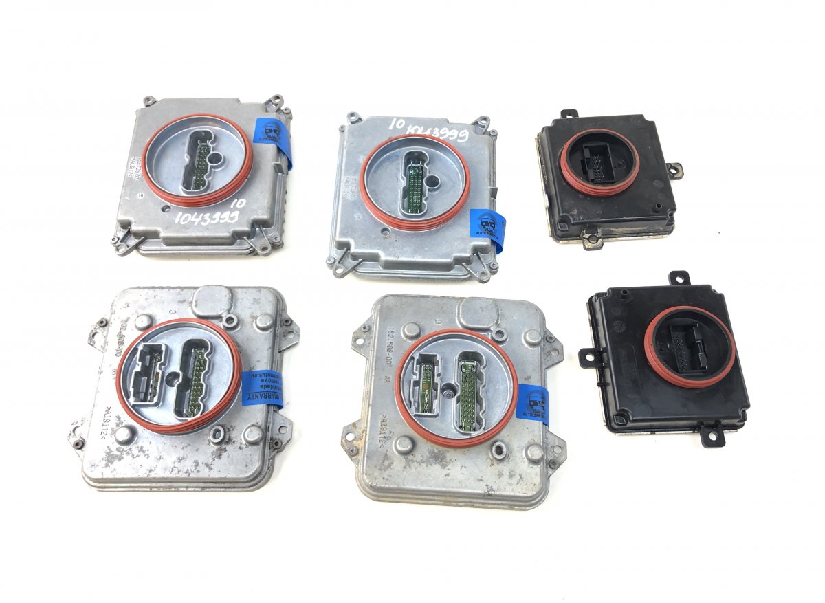 Audi A7 (4G) Xenon headlight control unit set 4G0907697F 4H0941329A 7PP941472K Xenon headligh...
