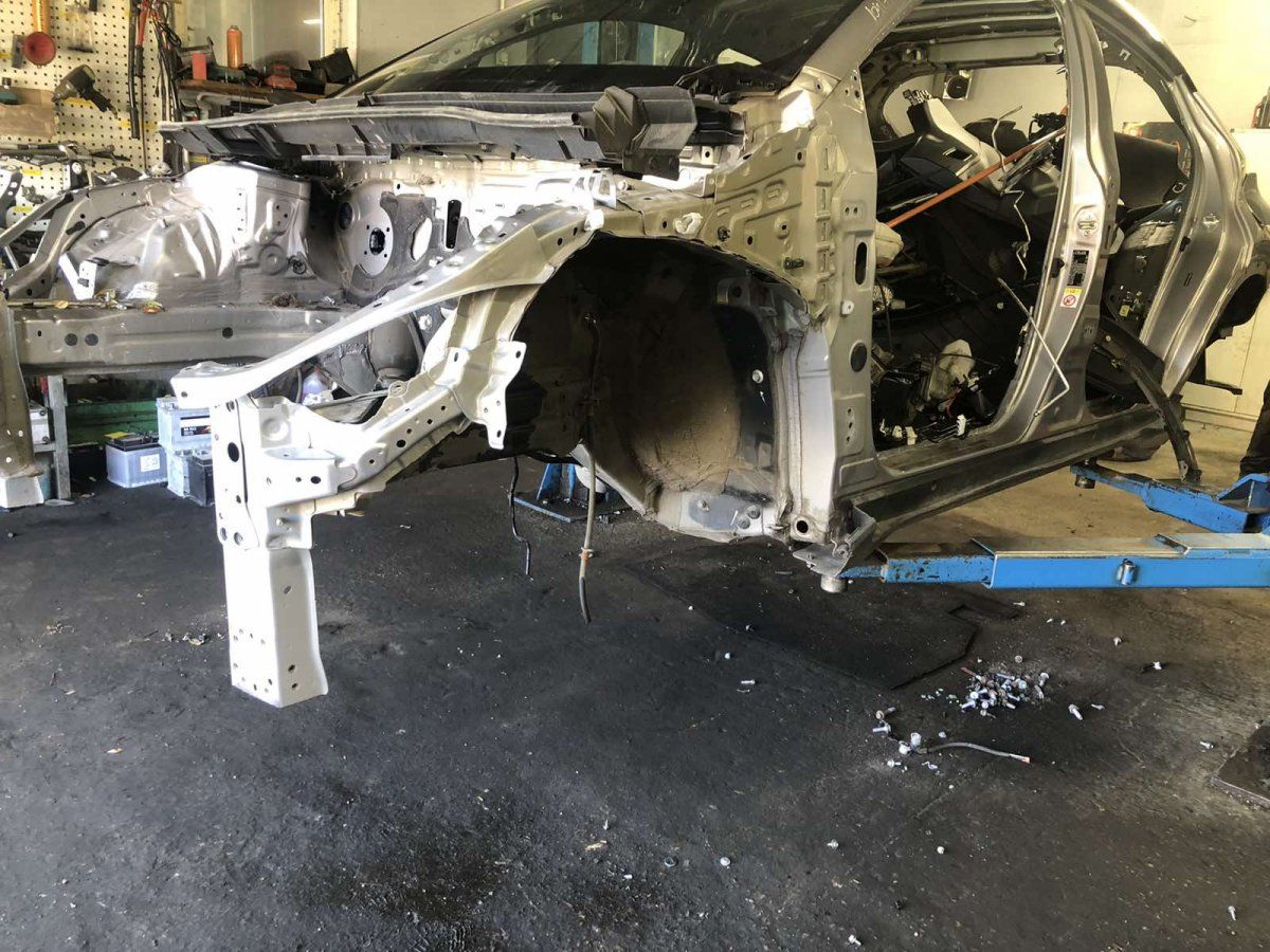 53702F4010 Wheel Housing + Side Member Front Left TOYOTA C-HR I (AX10, AX50) (2016-2023)