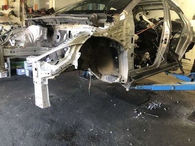 53702F4010 Корпус на колелото + странична греда предна лява TOYOTA C-HR I (AX10, AX50) (2016-2023)