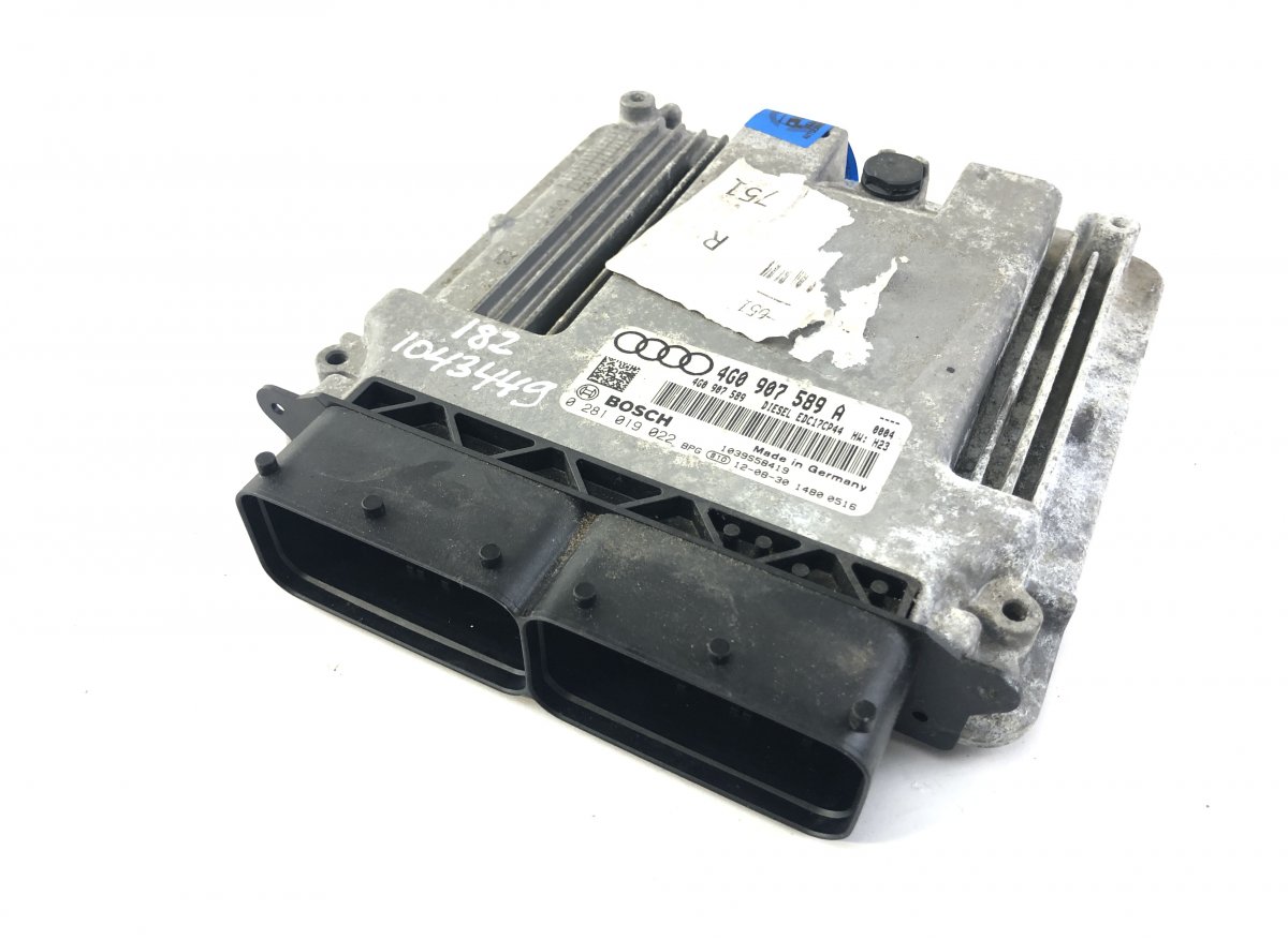 Audi A7 (4G) Engine Control Unit / module (ECU) 0281019022 0281019739 Engine Control Unit / mod...