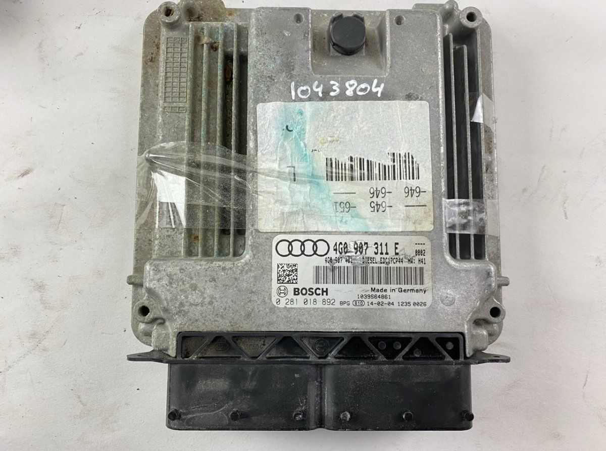 0281018892 0281017399 Engine Control Unit / module (ECU) AUDI A6 / A6 ALLROAD (C7, 4G) (2010-2018)