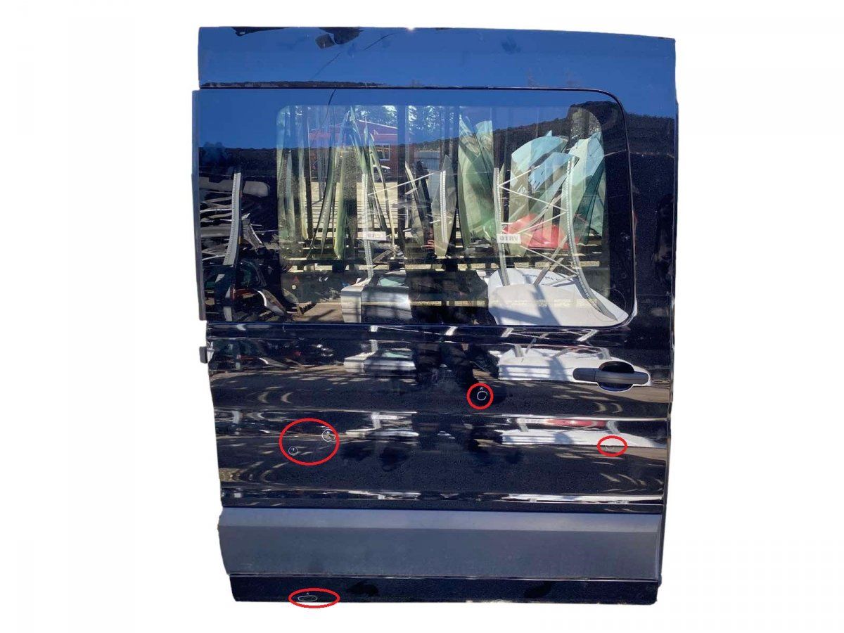 1838347 porte coulissante droite FORD TRANSIT IV (2013-)