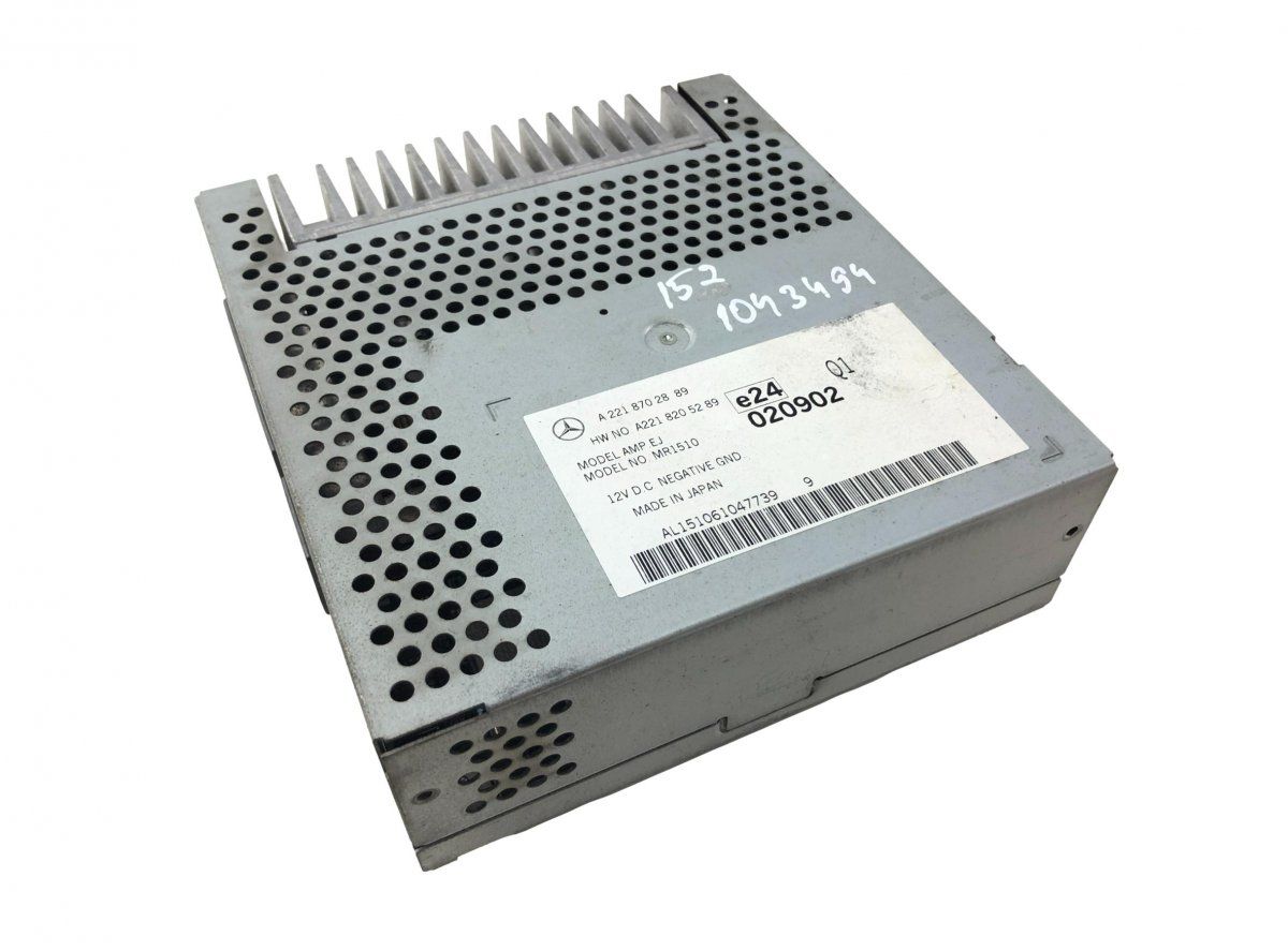 A2219008004 Audio amplifier MERCEDES-BENZ S-CLASS (W221) (2005-2013)