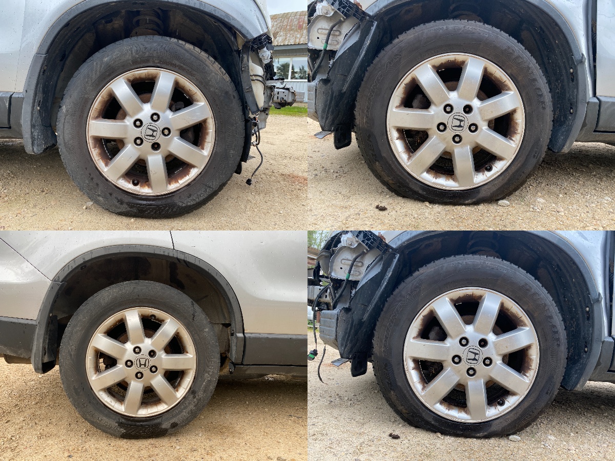 Honda CR-V Rim set With Tyres 4 pcs Rim set With Tyres 4 pcs HONDA CR-V III (RE) (2...