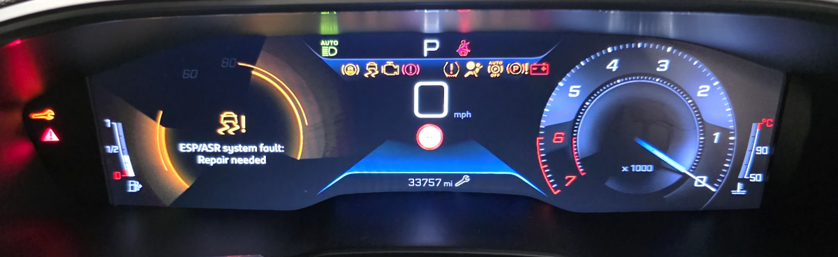 Peugeot 508 приборы 9836548980 Instrument Cluster PEUGEOT 508 II (F...