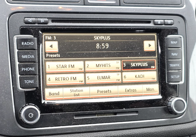 A2C37923500 radio VW TIGUAN I (5N) (2007–2018)