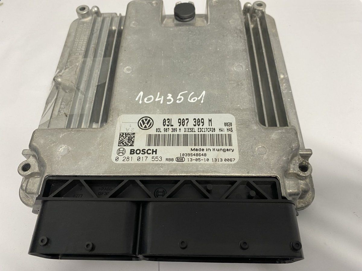 0281017553 Engine Control Unit / module (ECU) VW TRANSPORTER T5 / MULTIVAN (7H, 7E, 7J) (2003-2015)