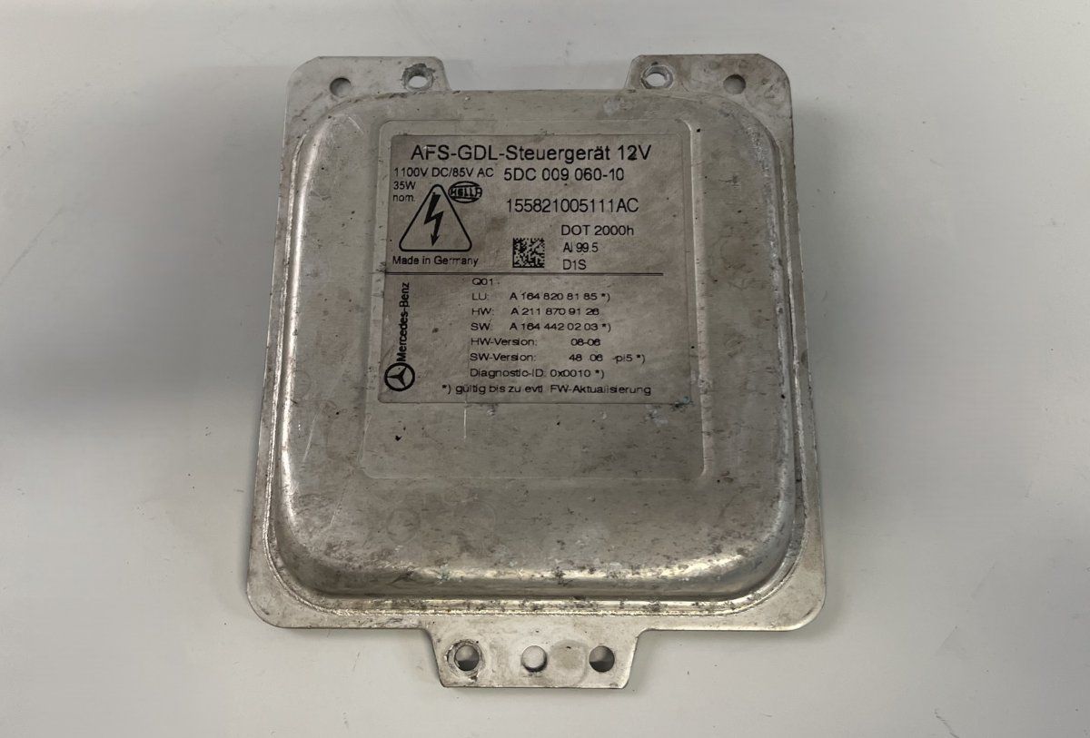 A1648208185 A2118709126 A1644420203 5DC009060-10 Xenon control unit right MERCEDES-BENZ ML-CLASS (W164) (2005-2011)