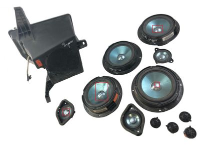 A1648202502 Set of loudspeakers MERCEDES-BENZ GL-CLASS (X164) (2006-2012)