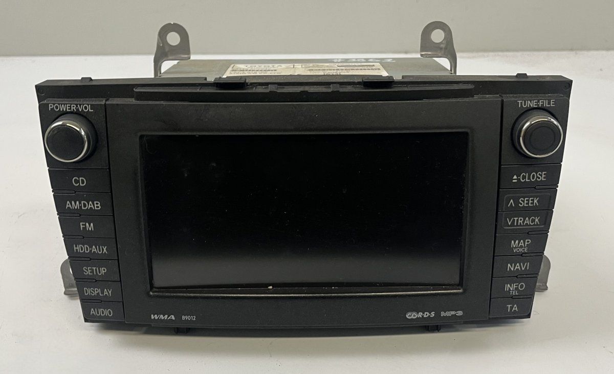 8612020A80 86113-60V640 Radio TOYOTA AVENSIS (T270) (2009-2018)