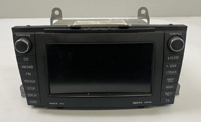 8612020A80 86113-60V640 Autoradio TOYOTA AVENSIS (T270) (2009-2018)
