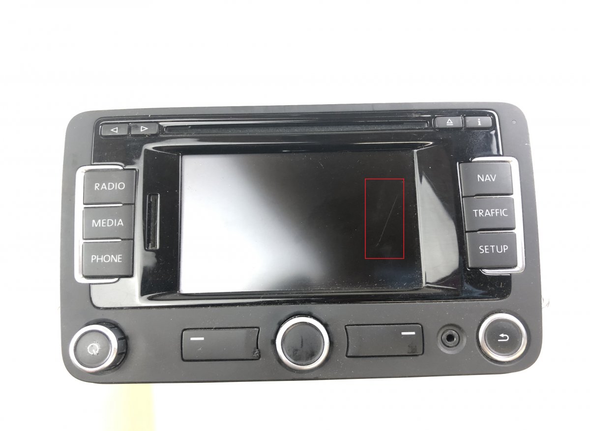Volkswagen Passat (B7) Радио 3C0035279 Radio VW PASSAT B7 / ALLTRACK (2010-2...