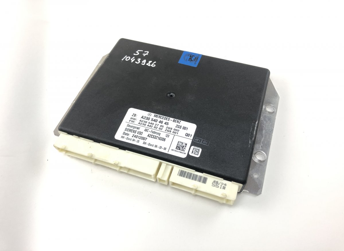 Mercedes-Benz A (W169) Level/air suspension control unit A2305404345 Level/air suspension control unit M...