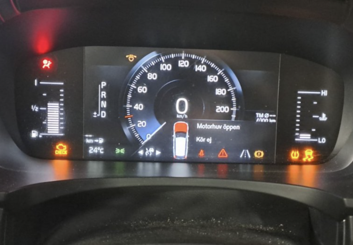 0263719332 0263719345 0263719355 0263719263 0263719348 0263719439 0263719287 Instrument Cluster VOLVO S90 / V90 (2016-)