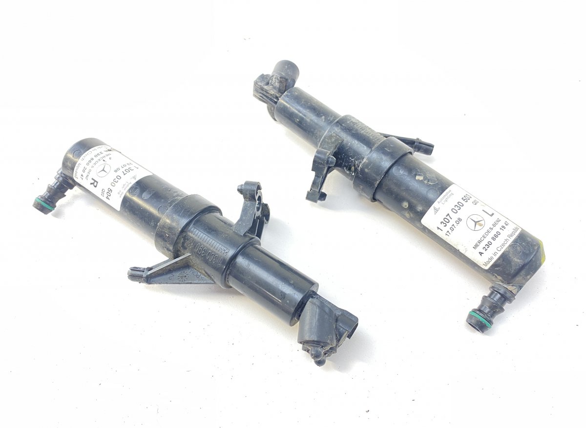 Mercedes-Benz A (W169) Headlight washer nozzle set A2308602047 A2308601947 Headlight washer nozzle...