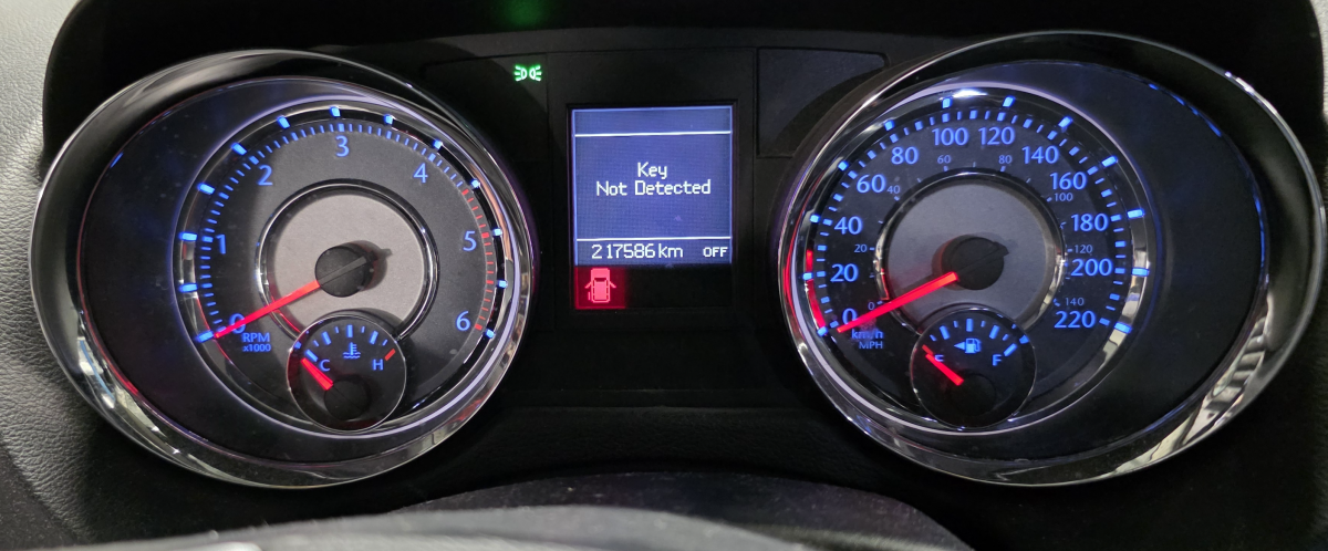 A2C30086802 A2C30086803 Instrument Cluster LANCIA VOYAGER (404) (2011-2016)