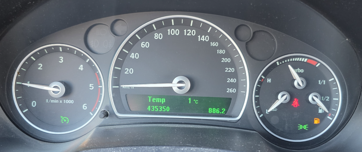 Saab 9-3 instrument cluster 12824540 Instrument Cluster SAAB 9-3 (YS3F) (20...