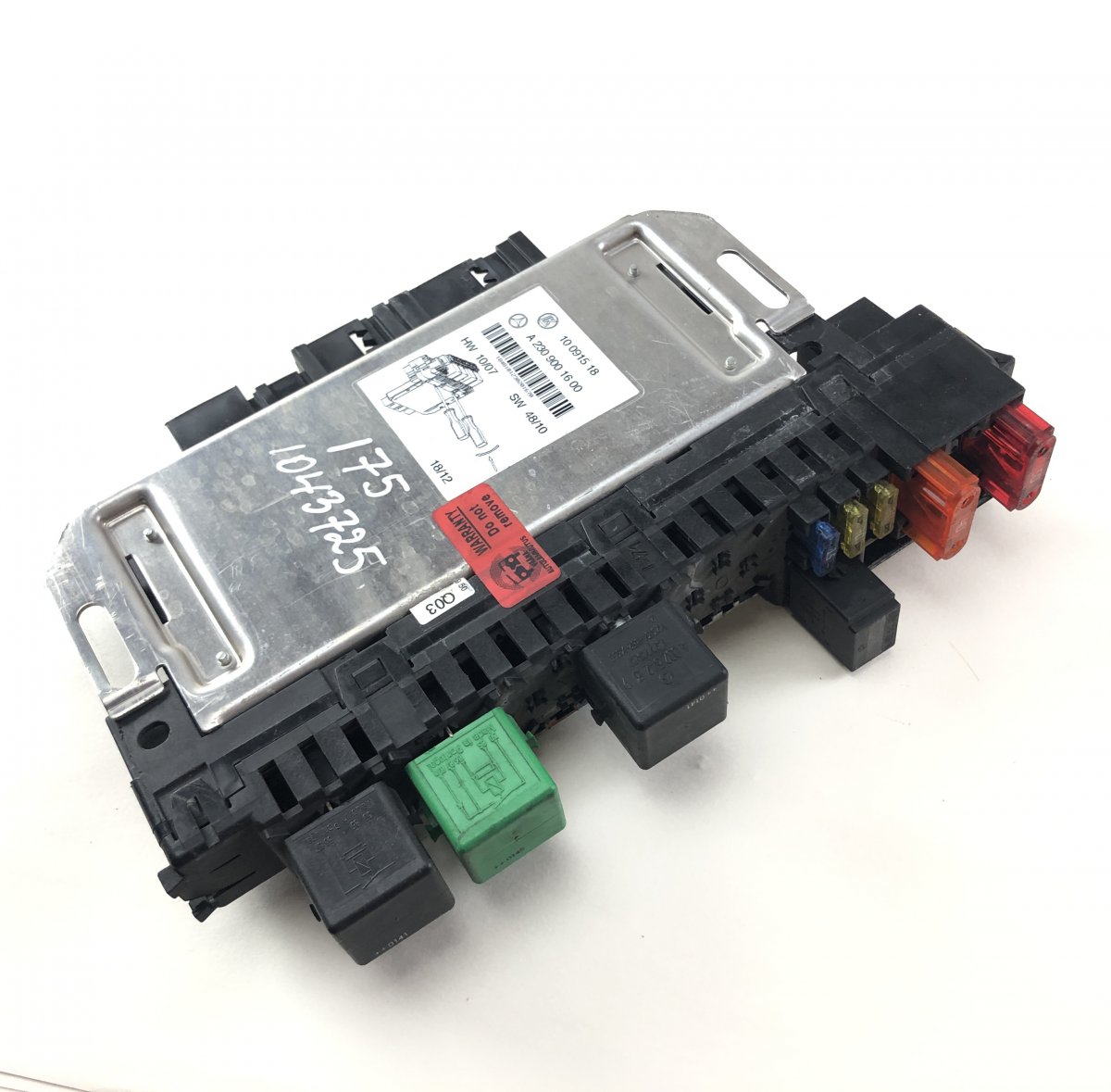Mercedes-Benz A (W168) Fuse box 10091518 Fuse box MERCEDES-BENZ SL-CLASS (R230)...