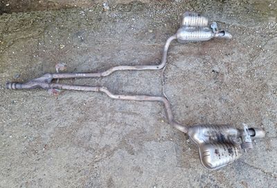 4F0253409J Задний глушитель выхлопных газов (глушитель) AUDI A6 / A6 ALLROAD (C6, 4F) (2004-2011)
