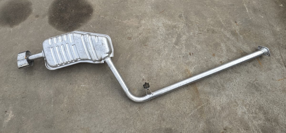Kia Optima (TF) Exhaust rear silencer (muffler) 287102T000 Exhaust rear silencer (muffler) KIA ...