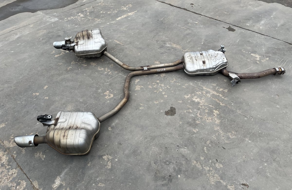 Audi A6 (C7) Exhaust rear silencer (muffler) 4GD253411B Exhaust rear silencer (muffler) AUDI...