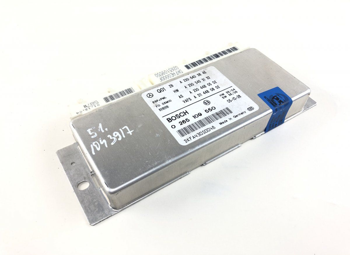0265109550 ESP control unit MERCEDES-BENZ SL-CLASS (R230) (2001-2012)