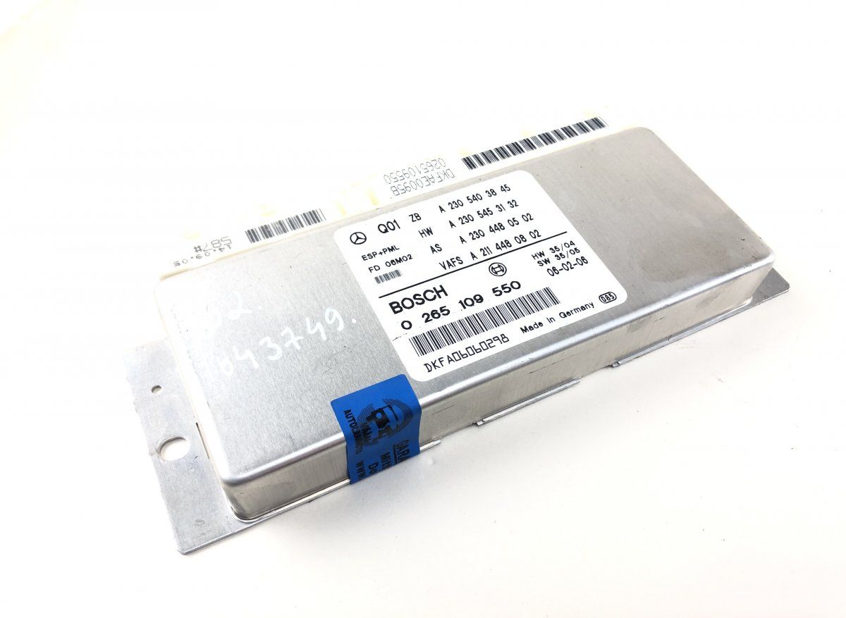 0265109550 ESP control unit MERCEDES-BENZ SL-CLASS (R230) (2001-2012)