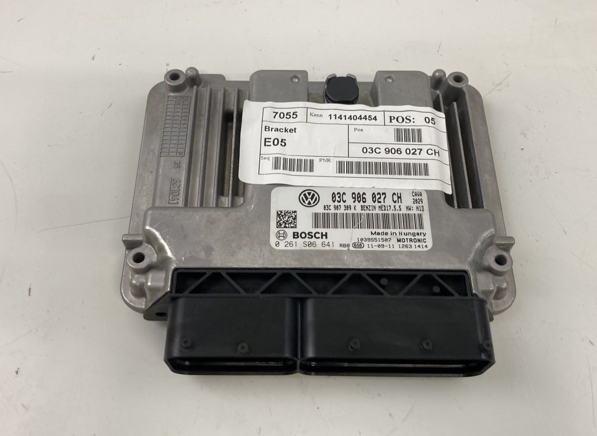 Volkswagen Sharan Engine Control Unit / module (ECU) 03C906027CH 03C907309K 0261S06641 Engine Contro...