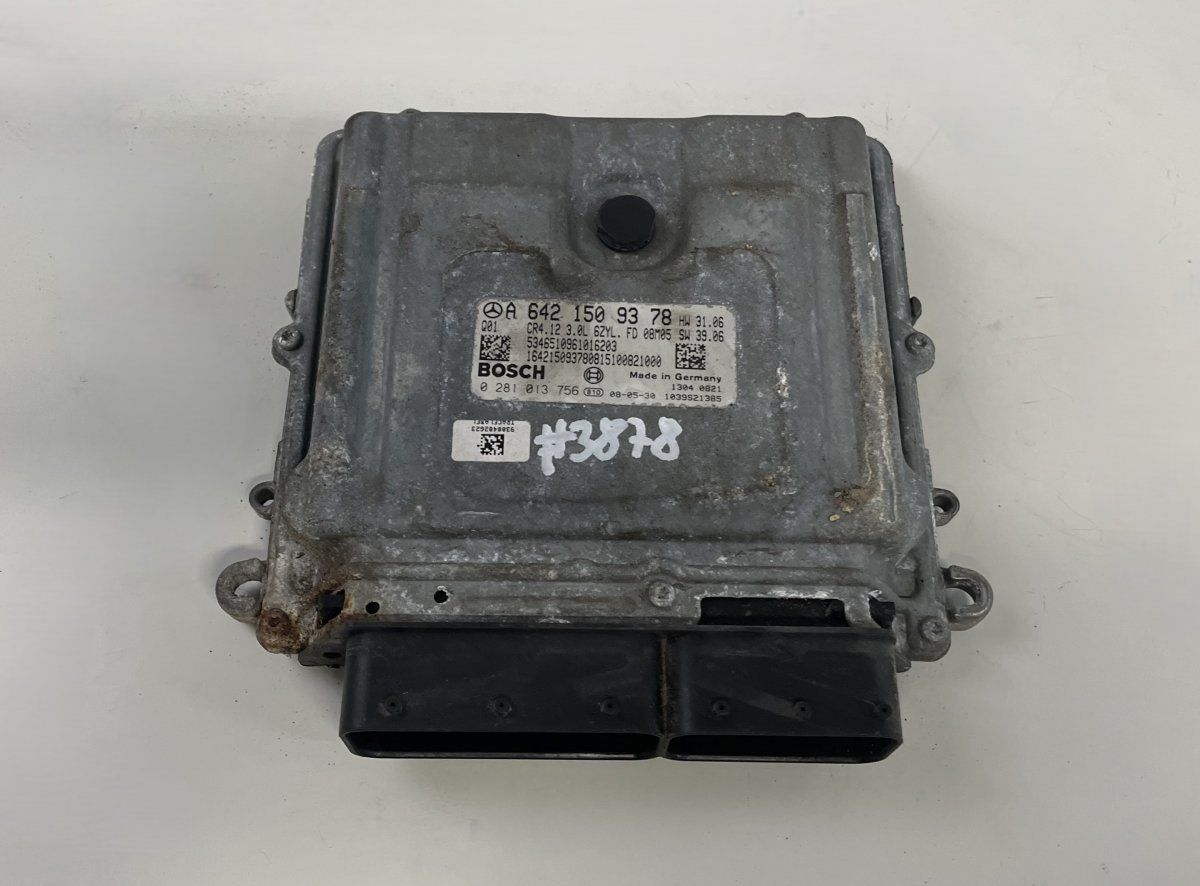 A6421509378 0281013756 Engine Control Unit / module (ECU) MERCEDES-BENZ ML-CLASS (W164) (2005-2011)