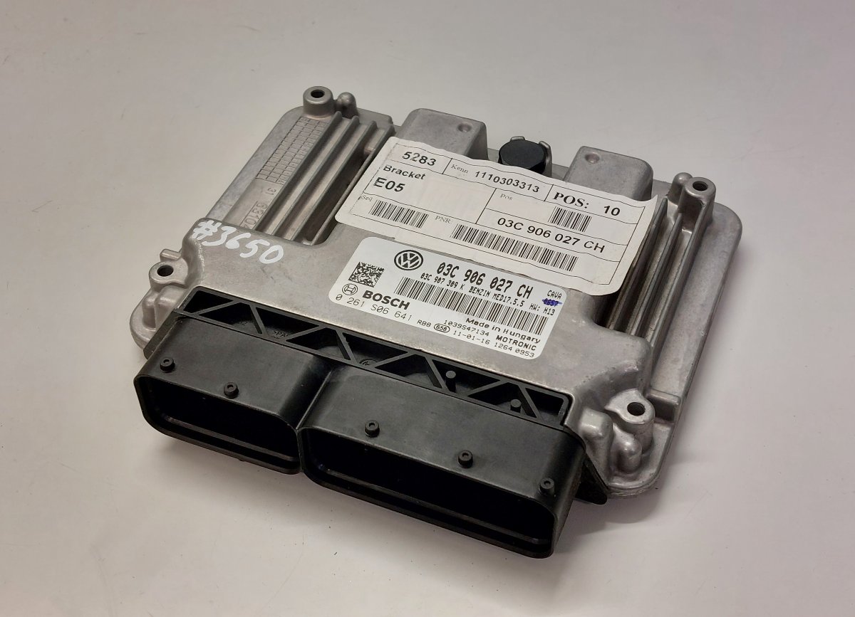 Volkswagen Sharan Engine Control Unit / module (ECU) 03C906027CH 0261S06641 Engine Control Unit / mo...