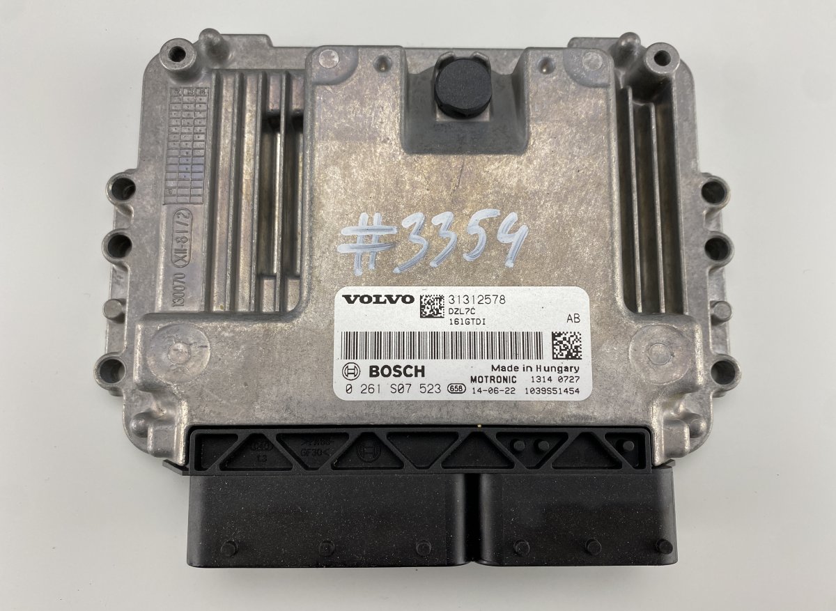 Volvo S60 Engine Control Unit / module (ECU) 31312578 0261S07523 1039S51454 31327995AA 31327...