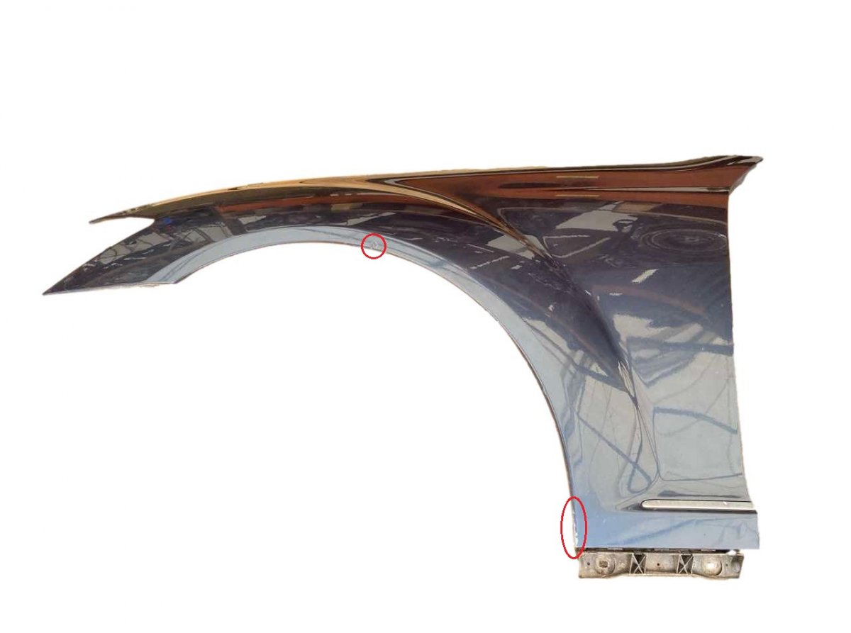 Mercedes-Benz A (W169) Fender Front Left A2218800118 Fender Front Left MERCEDES-BENZ S-C...