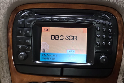 7612001523 8618001514 Радио MERCEDES-BENZ SL-CLASS (R230) (2001-2012)