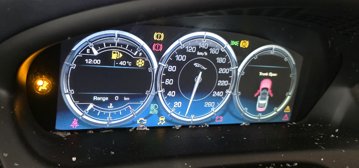 Jaguar XJ приборы C2D20607 Instrument Cluster JAGUAR XJ (X351) (2...