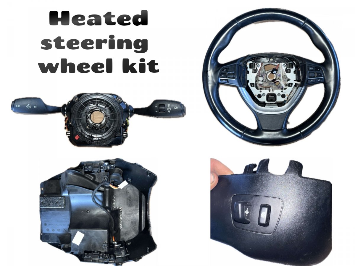 BMW 5 (E60 / E61) steering wheel 9218380 9220835 61319354047 Steering Wheel BMW ...
